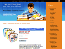 Tablet Screenshot of jazykovyobchod.cz